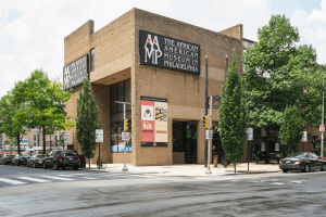 An image of the African American Museum in Philadelphia