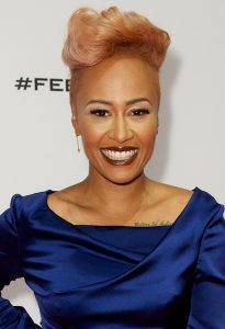 Emeli Sande was a guest of Jaguar at the reveal of the new XE in London, Monday 8th September 2014.
