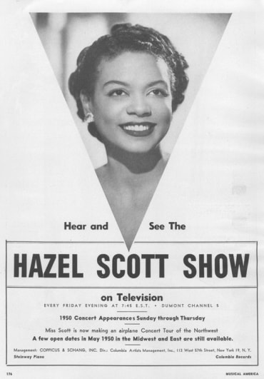 Promotional of the Hazel Scott Show