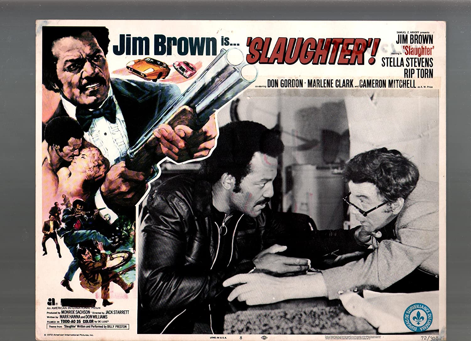  Slaughter : Jim Brown, Stella Stevens, Rip Torn