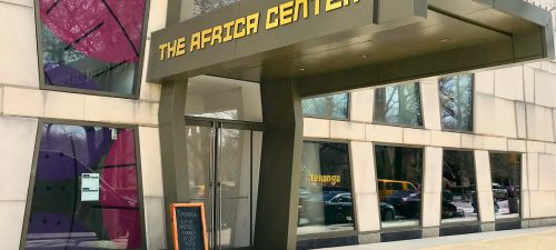 Article titled The Africa Center