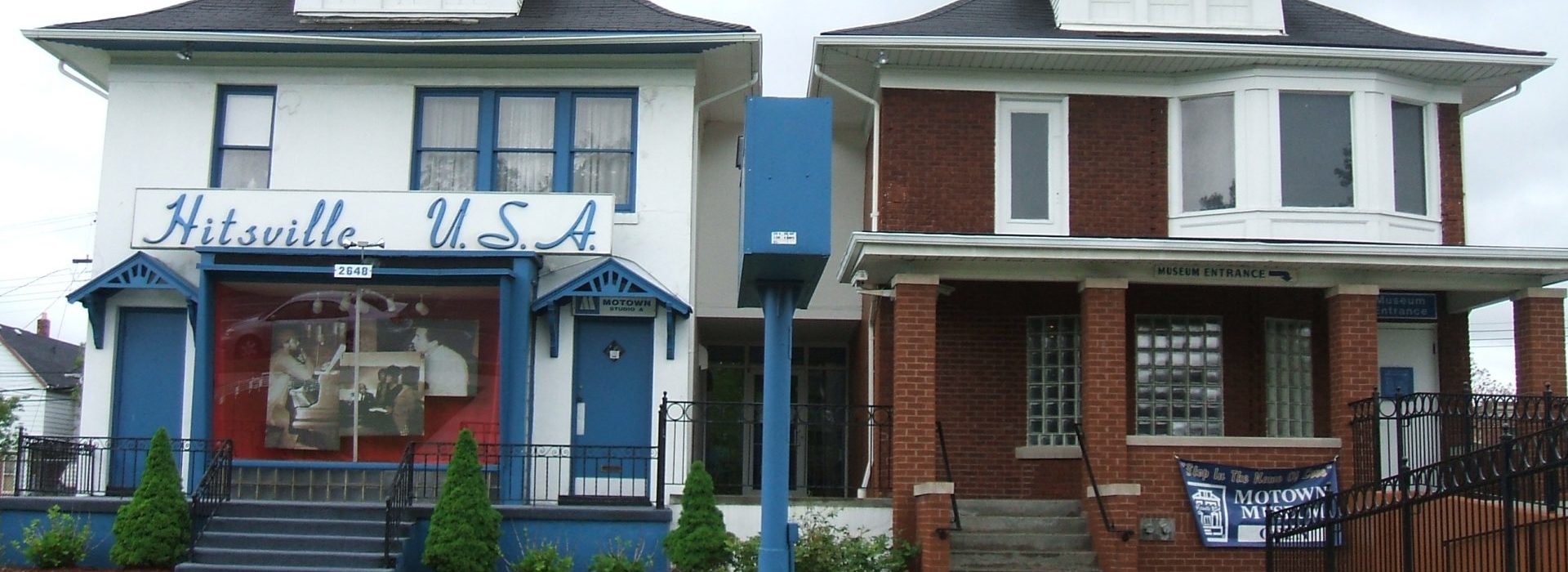 Front image of the Motown Museum