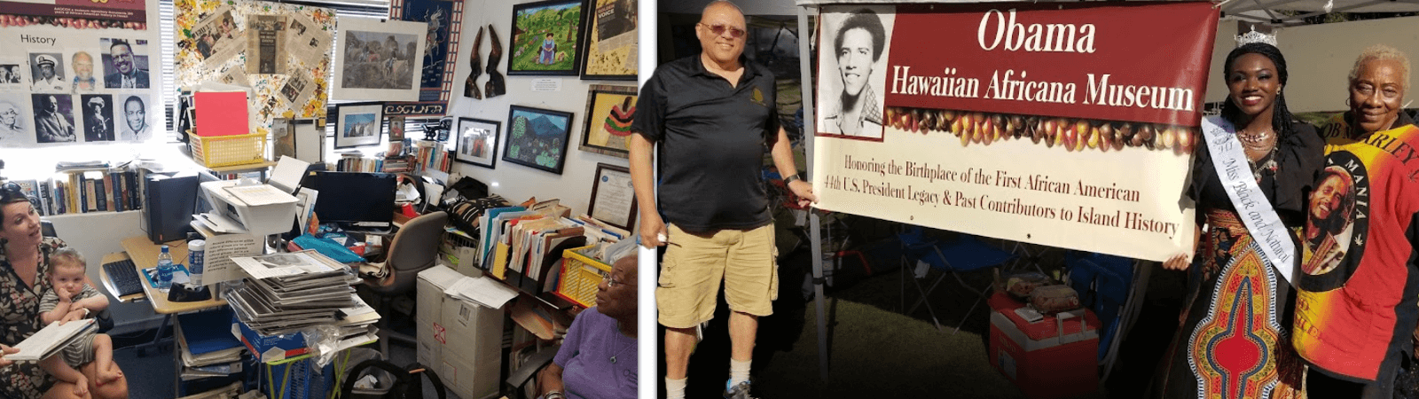 Article titled Obama Hawaiian Africana Museum