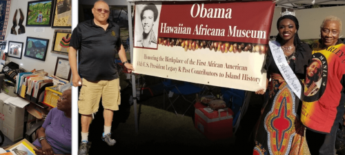 Article titled Obama Hawaiian Africana Museum