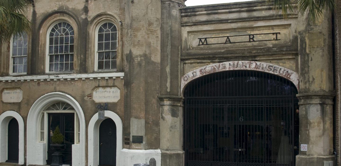 An image of the Old Slave Mart in Charleston