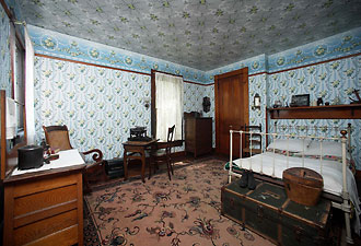 The bedroom of writer, Paul Laurence Dunbar