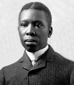 Image of Paul Laurence Dunbar taken circa 1890.