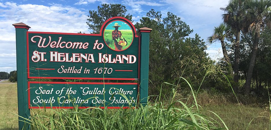 Article titled St. Helena Island