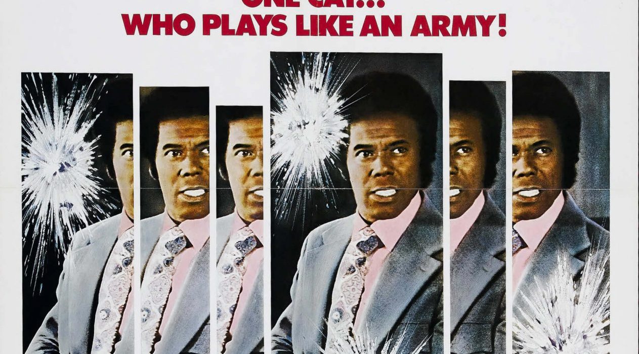 Promotional poster image of the 1972 film, "Trouble Man"