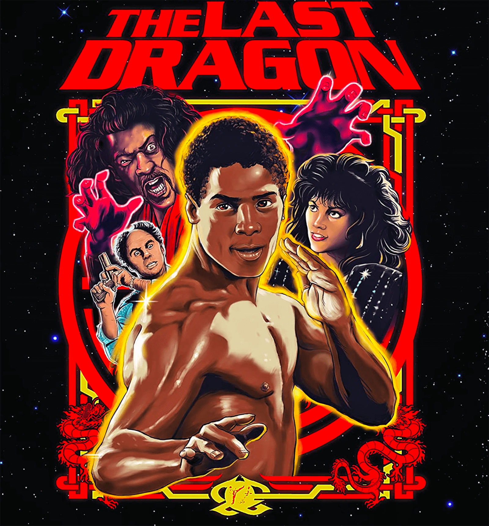 the last dragon movie poster